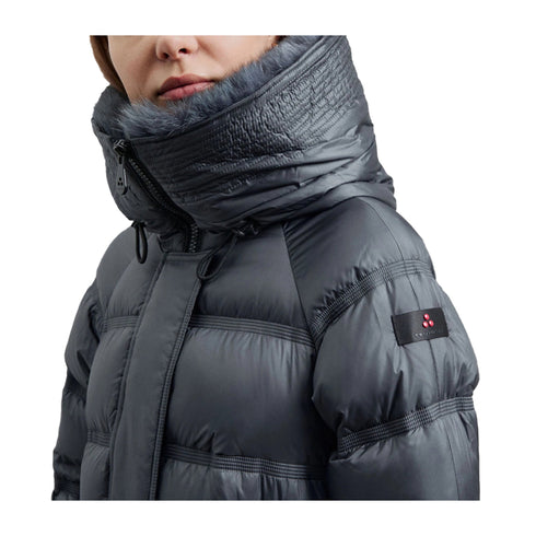 PEUTEREY Piumino medio Piumino Donna medio con pelliccia Antracite A24 - PEUTEREYTAKANMQS03FUR - 799 - 40 - Francavilla Moda